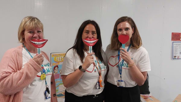 Whittington Hospital hosts National Smile Month event